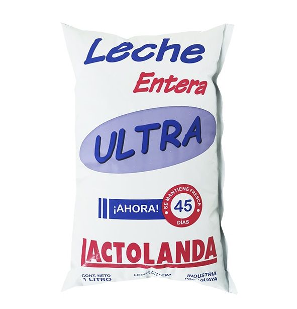 LECHE ENTERA ULTRA SACHET 1L