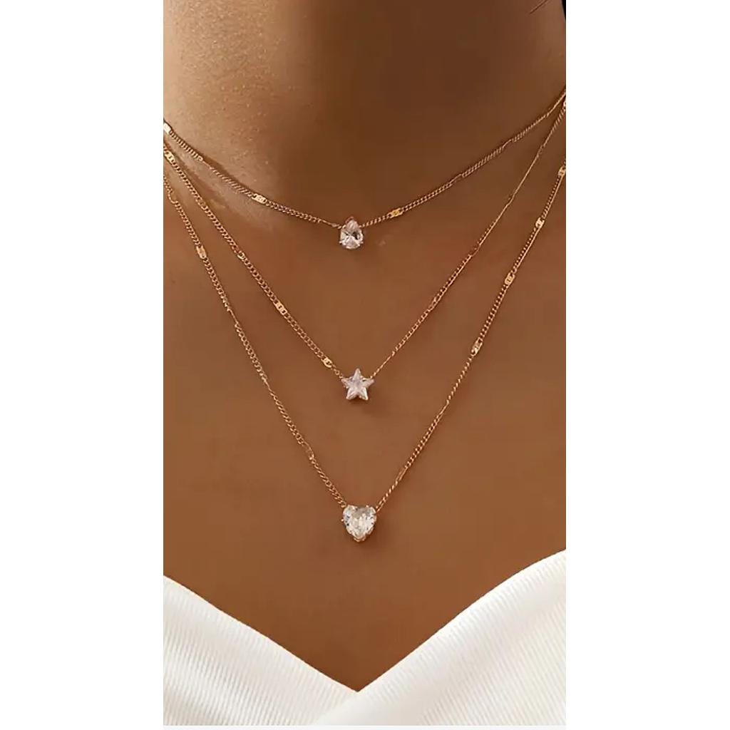 VARIOS COLLAR DE 3 Y 2 EN UNO