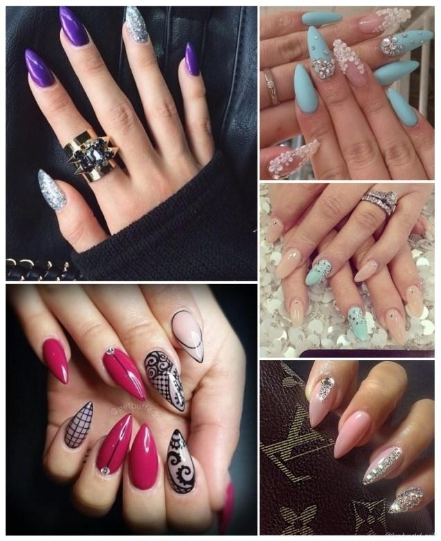 VARIOS UÑAS POSTIZAS CON PEGAMENTO