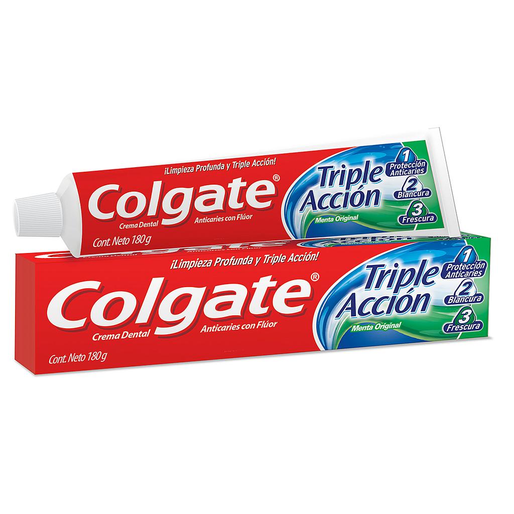 CREMA DENT. COLGATE TRIPLE ACCION 180G