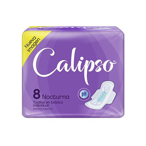 TOALLA HIGIENICA CALIPSO 8 UNIDADES