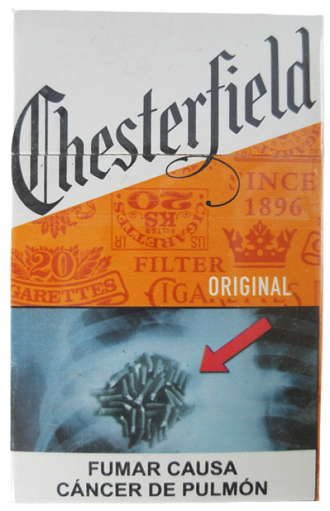 CIGARRILLO CHESTERFIELD ORIGINAL DE 20