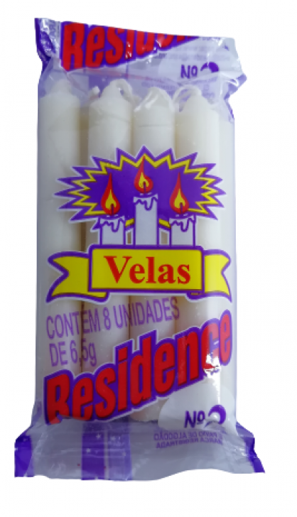 VELAS NUMERO 5 X 8 UN