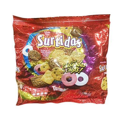 GALLETITAS SURTIDAS TURIMAR 170 GR.
